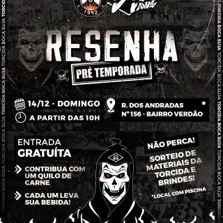 Mais um ano terminando e ja já a nova temporada iniciando. Hora daquela resenha para comemorar um ano com muitos avanços na TBS/Mixto e um momento de integração entre a torcida para um 2026 ainda melhor que 2025! Contamos com a presença de todos!

#MixtoEC
#mixto
#TorcidaBocaSuja 
#futebol
#matogrosso
#arquibancada
#TOrcidaOrganizada
#tbs