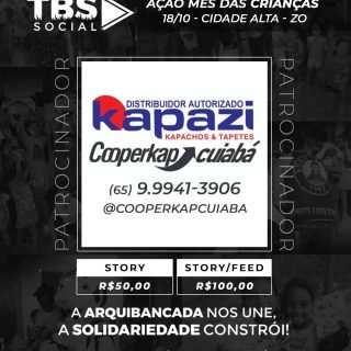 Parceria fechada para fazer a alegria da criançada! 🤝🖤🤍

É com muita satisfação que anunciamos o @cooperkapcuiaba como apoiador oficial do nosso Evento do Mês das Crianças da Torcida Boca Suja. Um apoio fundamental que chega para somar forças e nos ajudar a proporcionar um dia inesquecível, cheio de sorrisos e diversão para a nossa comunidade.

Cola no perfil deles, prestigia quem fortalece o nosso social e deixa aquela moral nos comentários! 👊

#mixtoec #TorcidaBocaSuja #TBS #social #diadascrianças