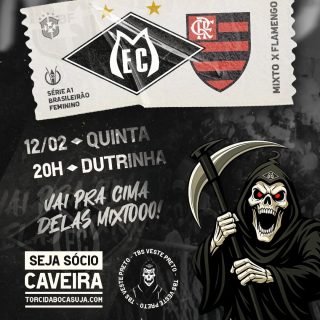 DIA HISTÓRICO!

As Tigresas estreiam na Elite do Futebol nacional na próxima quinta-feira (12), no Dutrinha, contra a equipe do Flamengo. Contamos com a presença de todos para fazermos uma grande festa na arquibancada e empurrar o time durante os 90 minutos! Boraaaa Trigresas 🔥

 ⚽ Mixto x Flamengo
🗓️ 12/02 - Quinta
🕠 20h00
🏟️ Dutrinha
⏩ Brasileiro - A1
⏩ 1ª Rodada

#Mixto #SerieA1 #TorcidaBocaSuja #FutebolFeminino #arquibancada