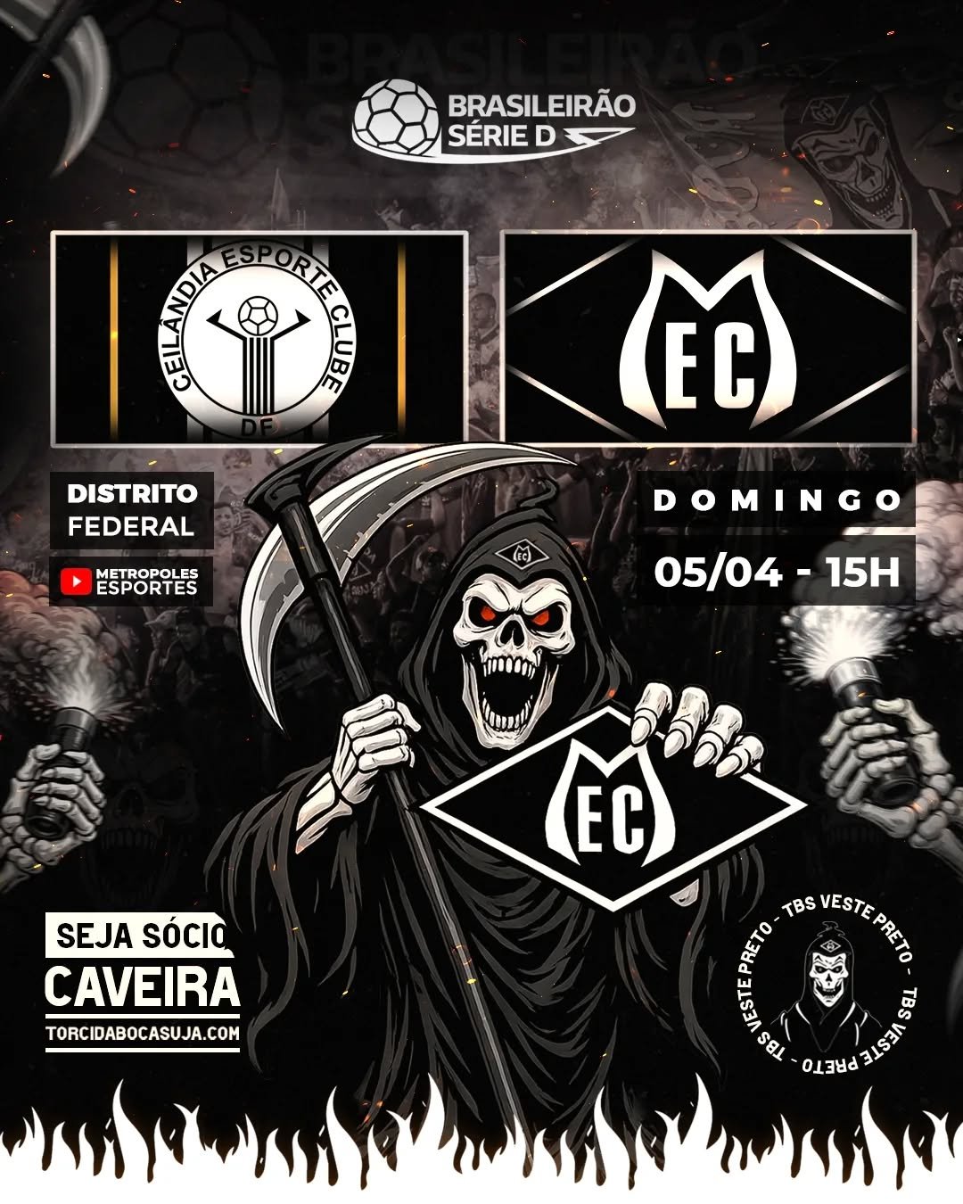 🔥 ESTREIA! ☠️

Depois de conquistar a 25ª, o Mixto estreia na Série D do Brasileirão fora de casa contra o Ceilândia!

⚽ Ceilândia x Mixto
🗓️ 05/04/2026
🕠 15h00 (MT)
🏟️ Brasília
⏩ BR Série D
⏩ Fase 1 - Grupos
⏩ Rodada 1

#Mixto #SerieD #TorcidaBocaSuja #TorcidaOrganizada #Arquibancada