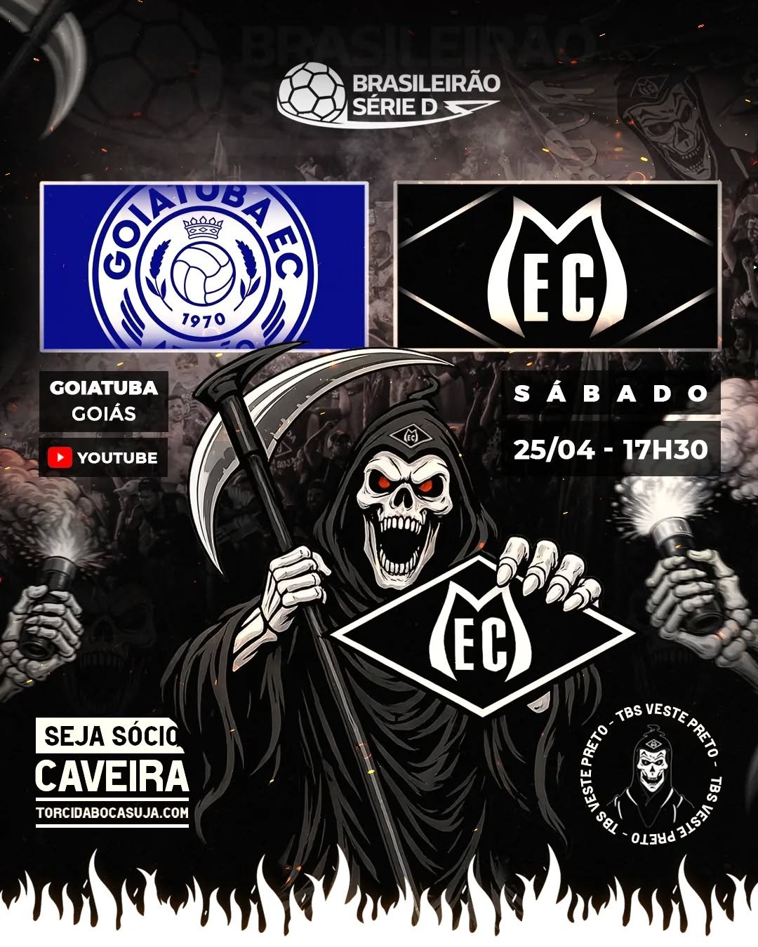 Após a primeira vitória na série D o Mixto vai até Goiatuba em busca de mais 3 pontos para se consolidar na zona de classificação e quem sabe até chegar na liderança do grupo! 

⚽ Mixto x Goiatuba
🗓️ 25/04/2026
🕠 17h30 (MT)
🏟️ Goiatuba-GO
⏩ BR Série D
⏩ Fase 1 - Grupos
⏩ Rodada 4

#Mixto #SerieD #TorcidaBocaSuja #TorcidaOrganizada #arquibancada