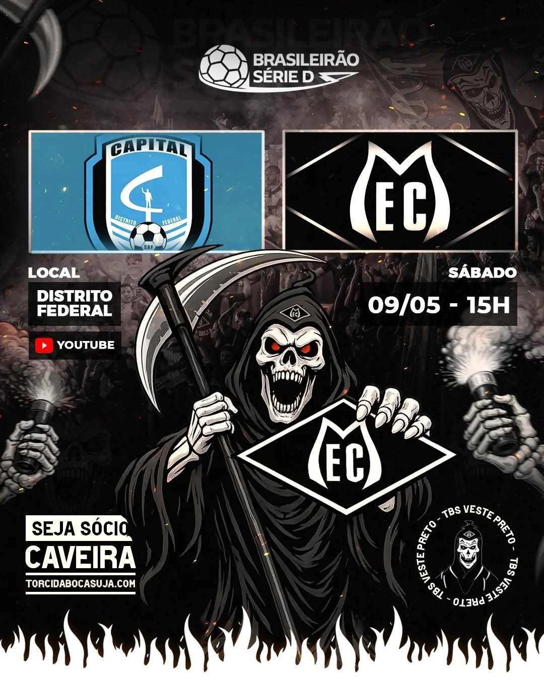 O Mixto volta a jogar contra o Capital, dessa vez, no Distrito Federal, pela primeira rodada do returno da fase de grupos da Série D.

🔥 SANGUE NO OLHO JOGADORES 🔥

📺 Transmissão no Youtube

⚽ Capital x Mixto
🗓️ 09/05/2026
🕠 15h00 (MT)
🏟️ Distrito Federal
⏩ BR Série D
⏩ Fase 1 - Grupos
⏩ Rodada 6

#Mixto #SerieD #TorcidaBocaSuja #TorcidaOrganizada #Arquibancada