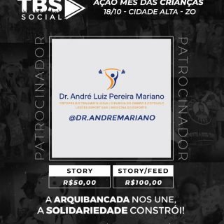 Parceria fechada para fazer a alegria da criançada! 🤝🖤🤍

É com muita satisfação que anunciamos o @dr.andremariano como apoiador oficial do nosso Evento do Mês das Crianças da Torcida Boca Suja. Um apoio fundamental que chega para somar forças e nos ajudar a proporcionar um dia inesquecível, cheio de sorrisos e diversão para a nossa comunidade.

Cola no perfil deles, prestigia quem fortalece o nosso social e deixa aquela moral nos comentários! 👊

#mixtoec #TorcidaBocaSuja #diadascrianças #social #tbs