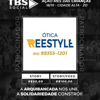 Parceria fechada para fazer a alegria da criançada! 🤝🖤🤍

É com muita satisfação que anunciamos a @oticas_reestyle como apoiadora oficial do nosso Evento do Mês das Crianças da Torcida Boca Suja. Um apoio fundamental que chega para somar forças e nos ajudar a proporcionar um dia inesquecível, cheio de sorrisos e diversão para a nossa comunidade.

Cola no perfil deles, prestigia quem fortalece o nosso social e deixa aquela moral nos comentários! 👊

#mixtoec #TorcidaBocaSuja #TBS #social #diadascrianças